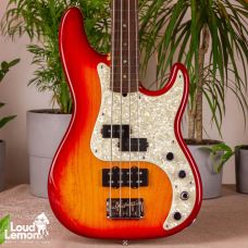 Fender American Deluxe Precision Bass 60th Anniversary Aged Cherry Burst 2005 USA бас-гитара