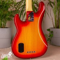 Fender American Deluxe Precision Bass 60th Anniversary Aged Cherry Burst 2005 USA бас-гитара