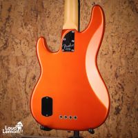 Fender American Deluxe Precision Bass Candy Tangerine 2002 USA бас-гитара