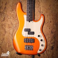 Fender American Deluxe Precision Bass Candy Tangerine 2002 USA бас-гитара