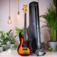 Fender American Deluxe Precision Bass Sunburst 1998 USA бас-гитара