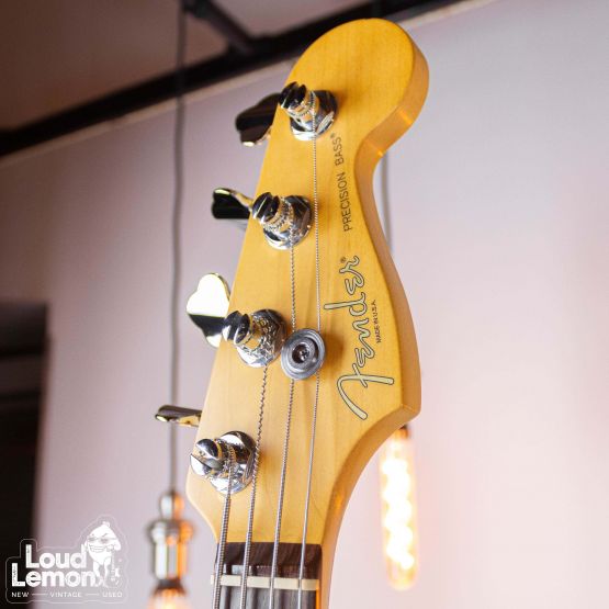 Fender American Deluxe Precision Bass Sunburst 1998 USA бас-гитара