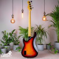 Fender American Deluxe Precision Bass Sunburst 1998 USA бас-гитара
