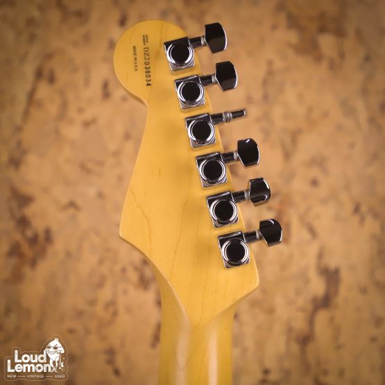 Fender American Deluxe Stratocaster Aged Cherry Burst 2002 USA электрогитара
