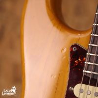 Fender American Deluxe Stratocaster Amber 2011 USA электрогитара