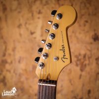 Fender American Deluxe Stratocaster Amber 2011 USA электрогитара