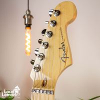 Fender American Deluxe Stratocaster HSS Amber 2008 USA электрогитара