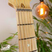 Fender American Deluxe Stratocaster HSS Amber 2008 USA электрогитара