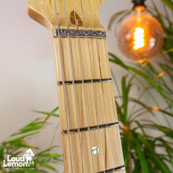 Fender American Deluxe Stratocaster HSS Amber 2008 USA электрогитара
