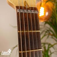 Fender American Deluxe Stratocaster HSS Amber 2009 USA электрогитара