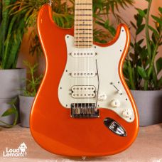 Fender American Deluxe Stratocaster HSS Candy Tangerine 2004 USA электрогитара