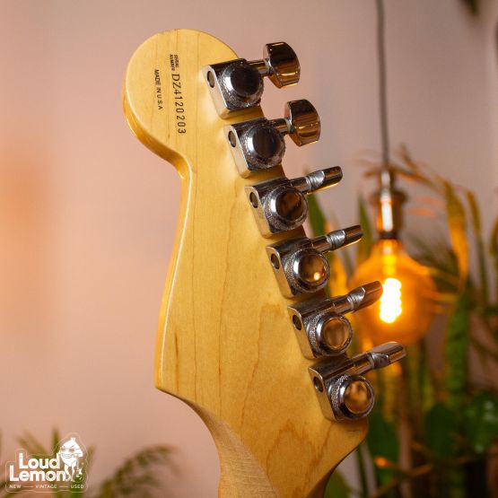 Fender American Deluxe Stratocaster HSS Candy Tangerine 2004 USA электрогитара