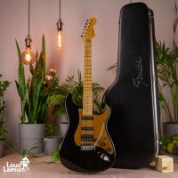 Fender American Deluxe Stratocaster HSS Montego Black 2005 USA электрогитара