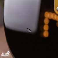 Fender American Deluxe Stratocaster HSS Montego Black 2005 USA электрогитара