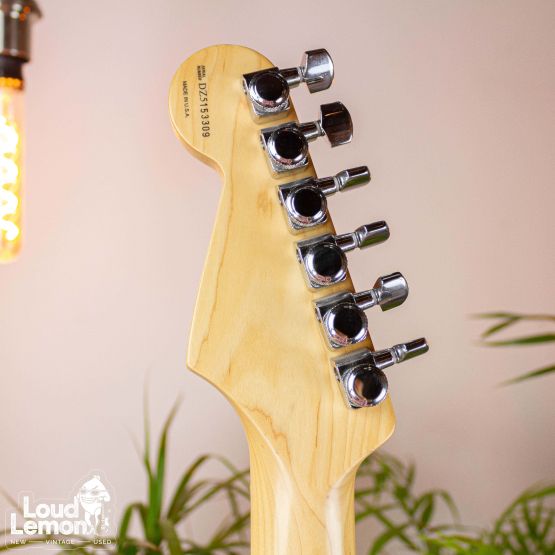 Fender American Deluxe Stratocaster Montego Black 2005 USA электрогитара