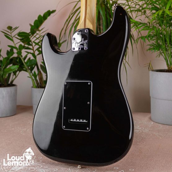 Fender American Deluxe Stratocaster Montego Black 2005 USA электрогитара