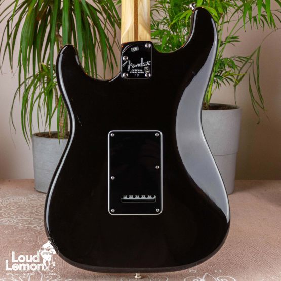 Fender American Deluxe Stratocaster Montego Black 2005 USA электрогитара