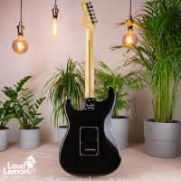Fender American Deluxe Stratocaster Montego Black 2005 USA электрогитара