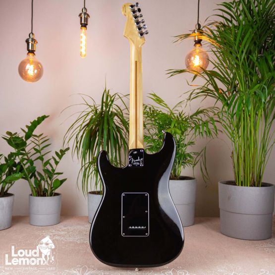 Fender American Deluxe Stratocaster Montego Black 2005 USA электрогитара