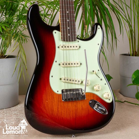 Fender American Deluxe Stratocaster Sunburst 2013 USA электрогитара