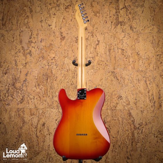 Fender American Deluxe Telecaster Aged Cherry Burst 2013 USA электрогитара