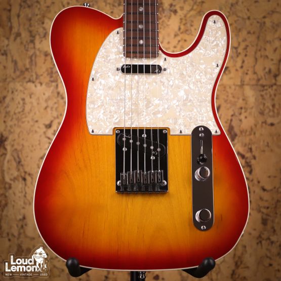 Fender American Deluxe Telecaster Aged Cherry Burst 2013 USA электрогитара