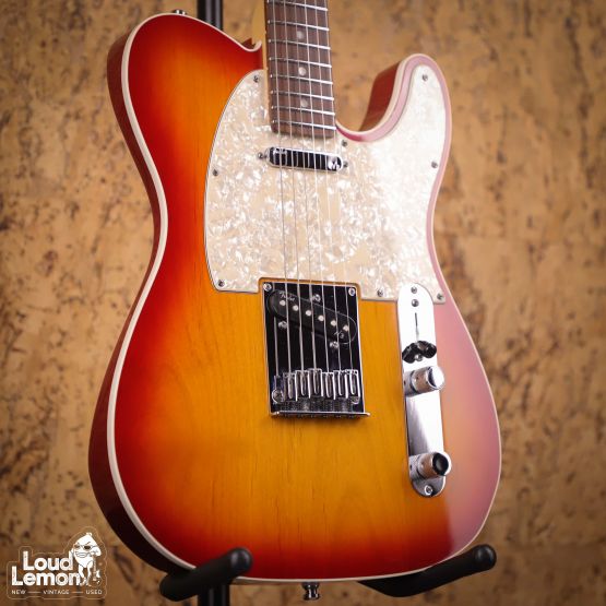 Fender American Deluxe Telecaster Aged Cherry Burst 2013 USA электрогитара
