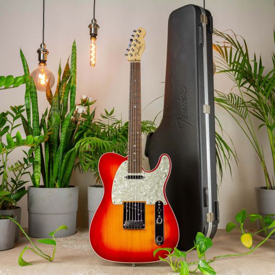 Fender American Deluxe Telecaster Aged Cherry Sunburst 2009 USA электрогитара