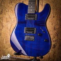 Fender American Deluxe Telecaster FMT Cobalt Blue Transparent 2004 USA электрогитара