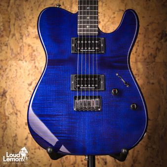 Fender American Deluxe Telecaster FMT Cobalt Blue Transparent 2004 USA электрогитара