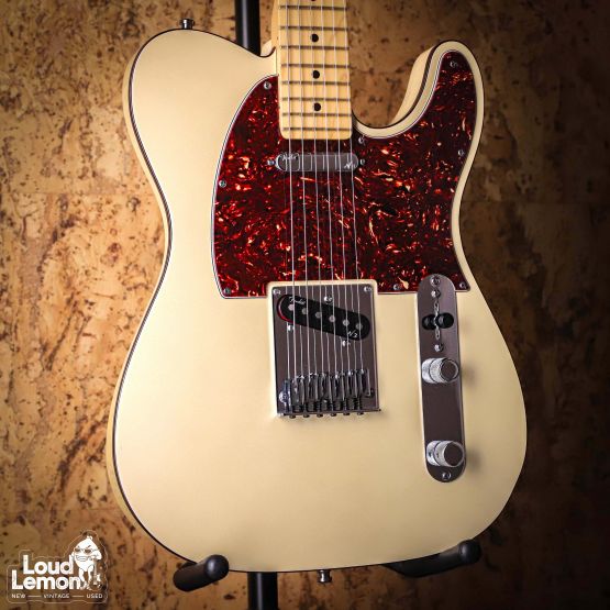 Fender American Deluxe Telecaster Olympic Pearl 2011 USA электрогитара