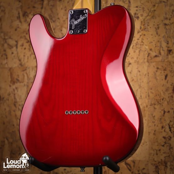 Fender American Deluxe Telecaster Plus V2 Crimson Burst 1998 USA электрогитара