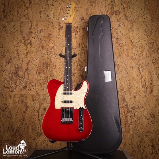 Fender American Deluxe Telecaster Plus V2 Crimson Burst 1998 USA электрогитара