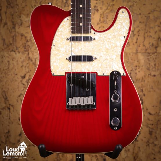 Fender American Deluxe Telecaster Plus V2 Crimson Burst 1998 USA электрогитара