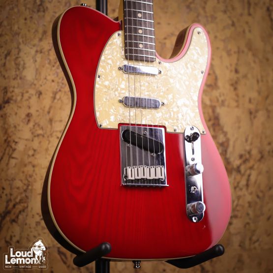 Fender American Deluxe Telecaster Plus V2 Crimson Burst 1998 USA электрогитара