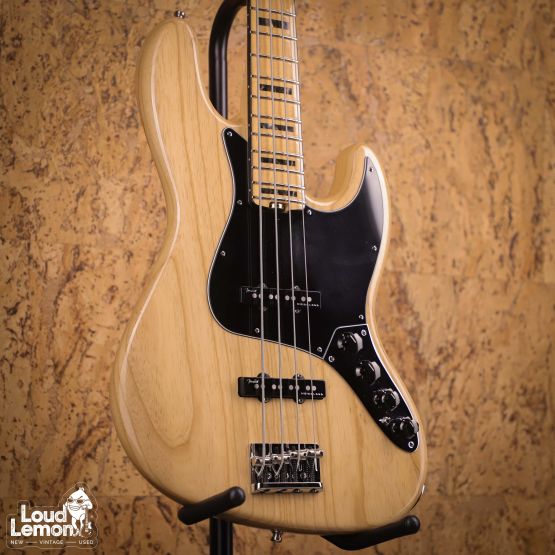Fender American Elite Jazz Bass Ash Natural 2017 USA бас-гитара