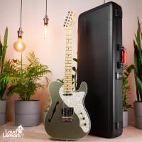 Fender American Elite Telecaster Thinline Champagne 2019 USA электрогитары