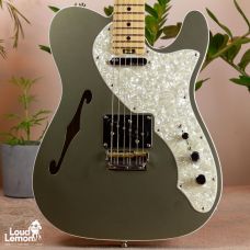 Fender American Elite Telecaster Thinline Champagne 2019 USA электрогитары