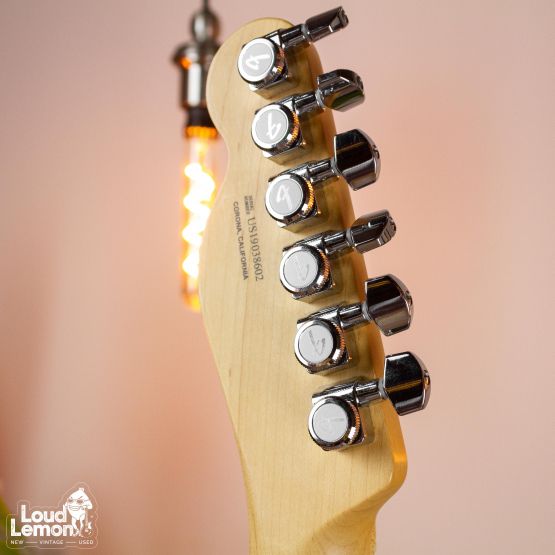 Fender American Elite Telecaster Thinline Champagne 2019 USA электрогитары