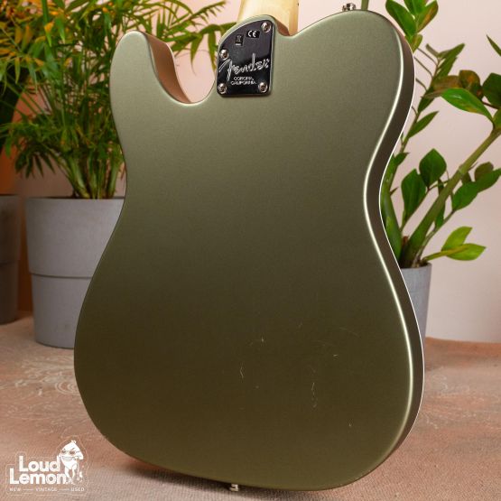 Fender American Elite Telecaster Thinline Champagne 2019 USA электрогитары