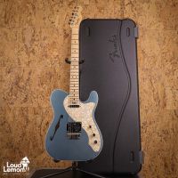 Fender American Elite Telecaster Thinline Mystic Blue Ice 2019 USA электрогитара