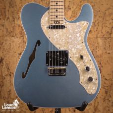 Fender American Elite Telecaster Thinline Mystic Blue Ice 2019 USA электрогитара