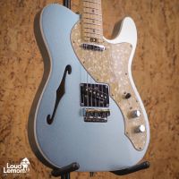 Fender American Elite Telecaster Thinline Mystic Blue Ice 2019 USA электрогитара