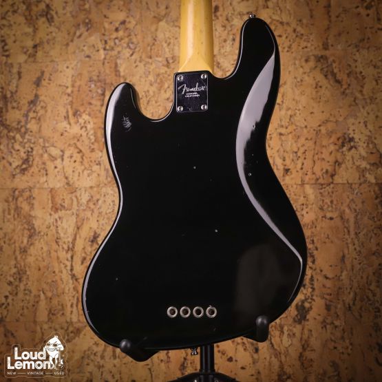 Fender American Jazz Bass Black 2001 USA бас-гитара