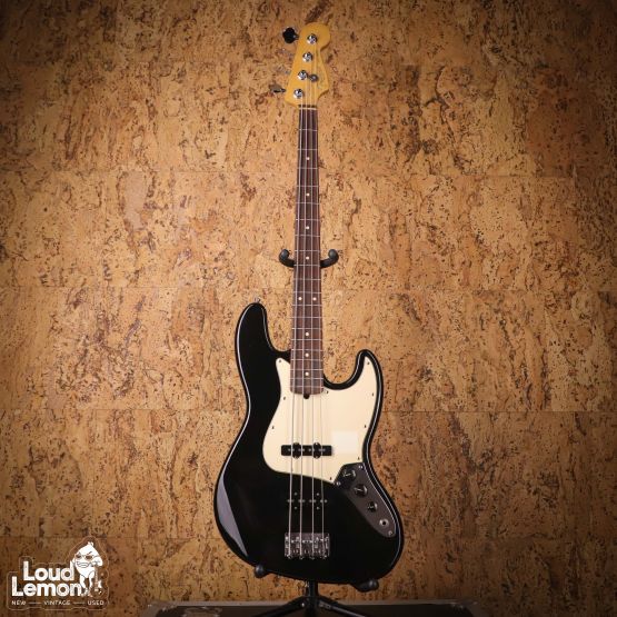 Fender American Jazz Bass Black 2001 USA бас-гитара