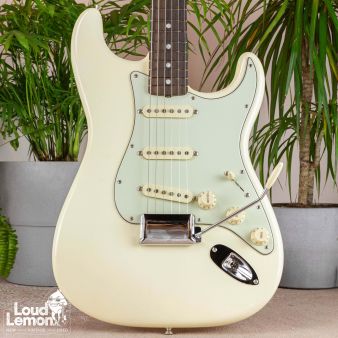 Fender American Original 60's Stratocaster Olympic White 2017 USA электрогитара