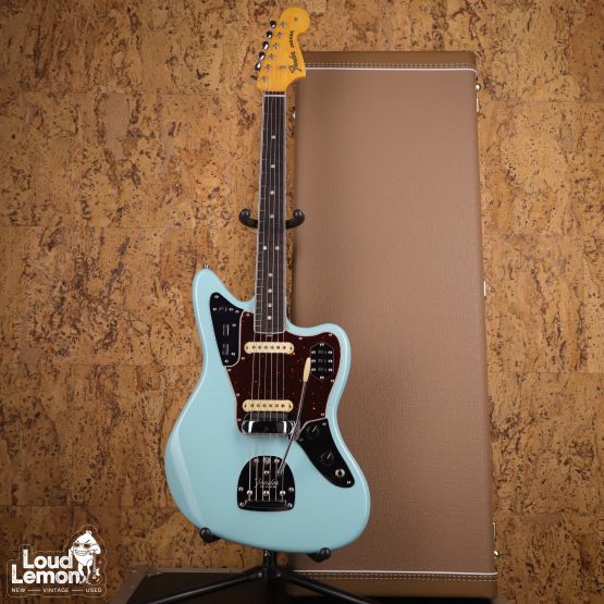 Fender American Original '60s Jaguar Daphne Blue 2021 USA электрогитара