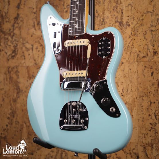 Fender American Original '60s Jaguar Daphne Blue 2021 USA электрогитара