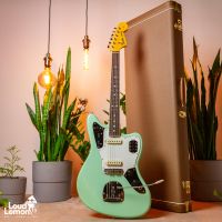 Fender American Original '60s Jaguar Surf Green 2019 USA w/ Mastery Bridge & Tremolo электрогитара