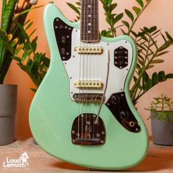 Fender American Original '60s Jaguar Surf Green 2019 USA w/ Mastery Bridge & Tremolo электрогитара